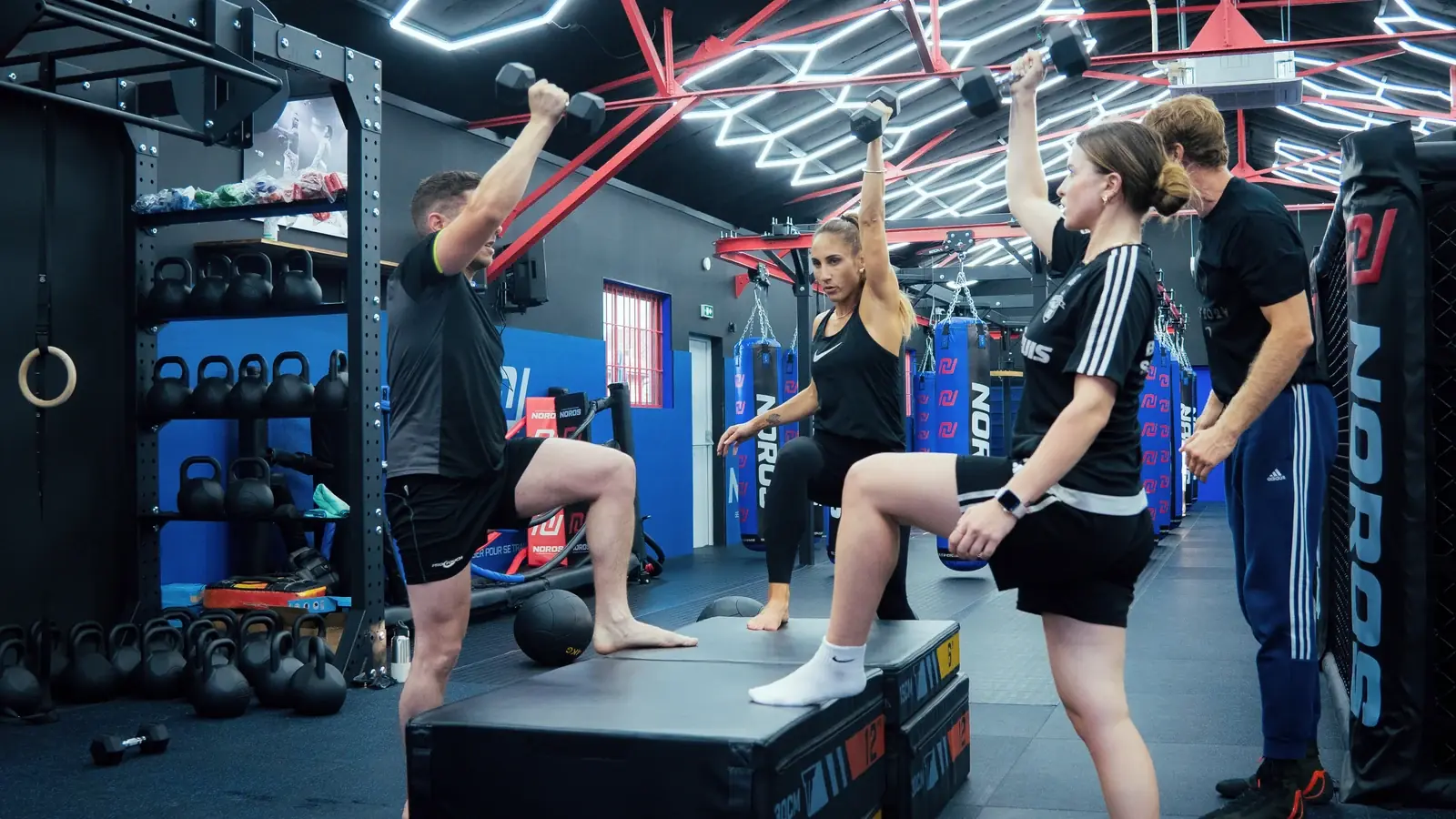 Seance d entrainement fonctionnel Power X au club NOROS de Begles